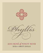 Phyllis Rosé of Pinot Noir