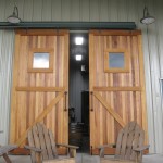 winery doors opening